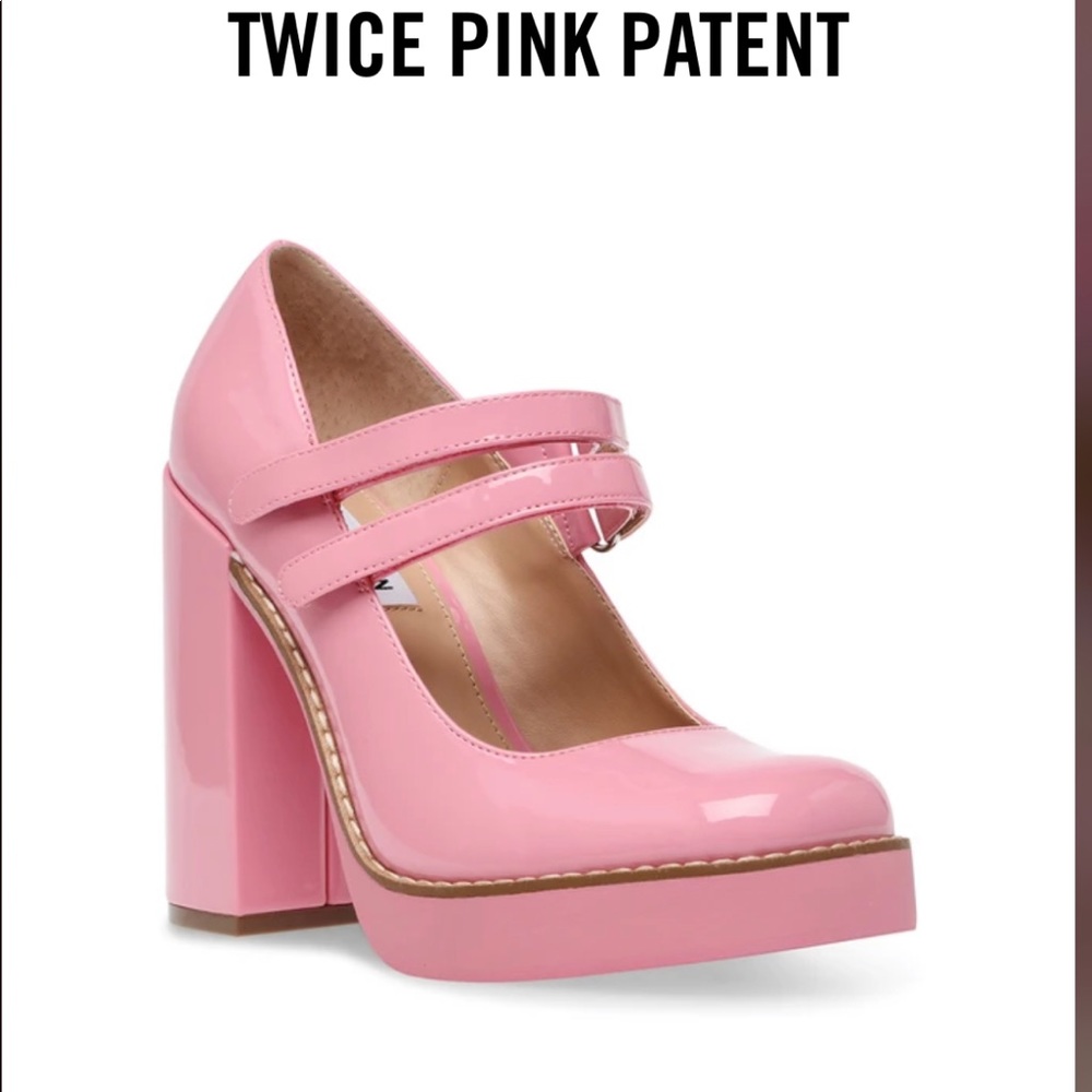 Steve Madden Twice Pink Platform